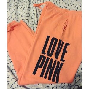 Love Pink Sweatpants