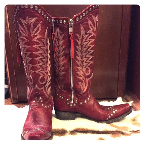 Red Old Gringo Cowboy Boots