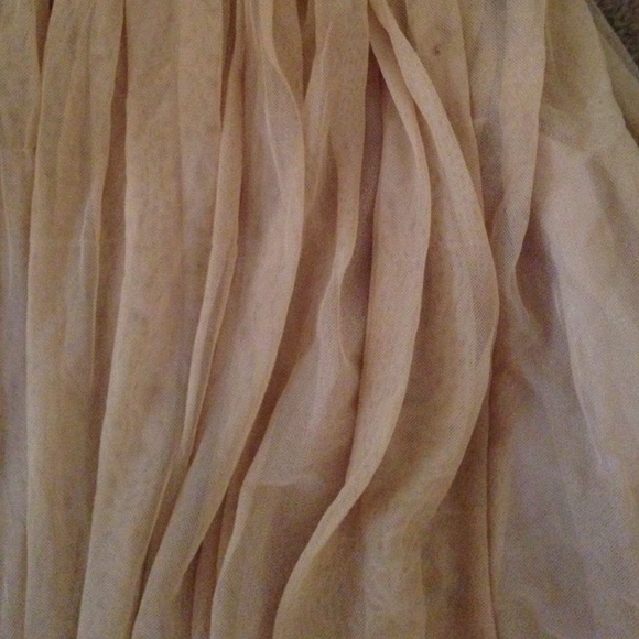 Forever 21 Tan Tulle Skirt - Picture 2 of 4
