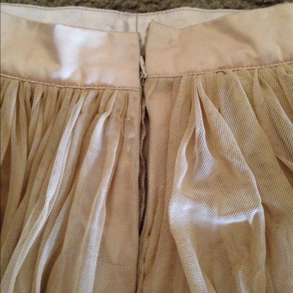 Forever 21 Tan Tulle Skirt - Picture 3 of 4