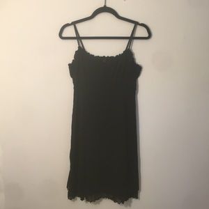 Black nightgown