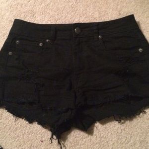 American Eagle Black Festival Shorts