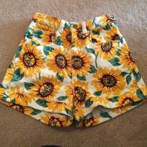 Sunflower American Apparel Shorts