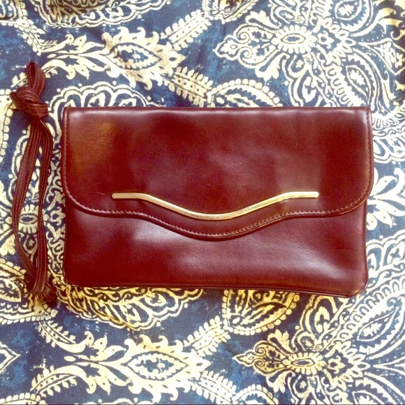 🌟HP!🌟Large Vintage clutch