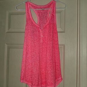 Bright racerback burnout!