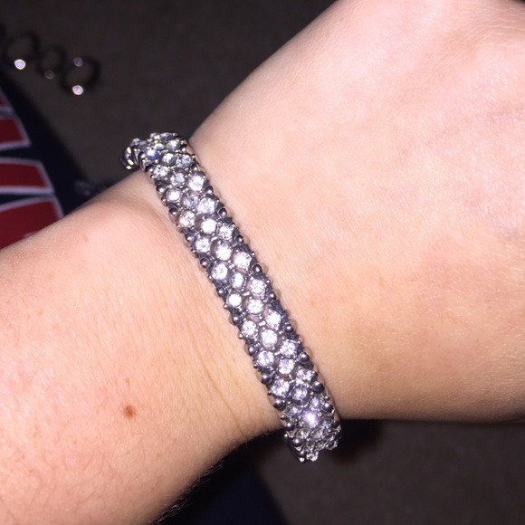super cute bracelet with diamonds