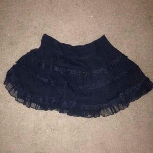 Forever 21 Gothic Black mini skirt