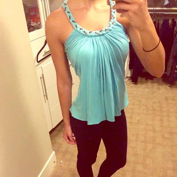 Aqua Blue Blouse