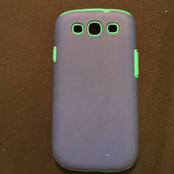 Blue and green Galaxy s3 case