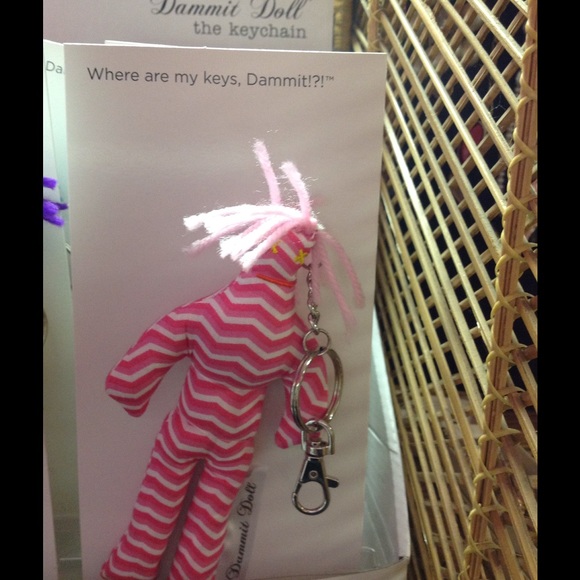 Dammit doll keychain