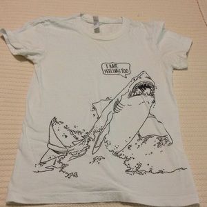 American Apparel Great White Shark Feelings TShirt