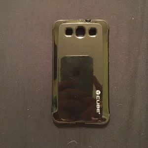 Black Cube Galaxy s3 case