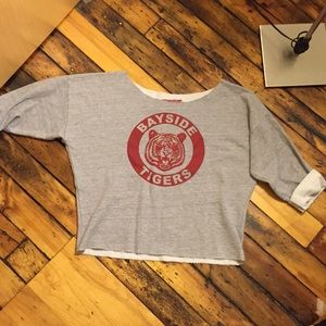 Saved by the bell-Bayside off shoulder sweatshirt