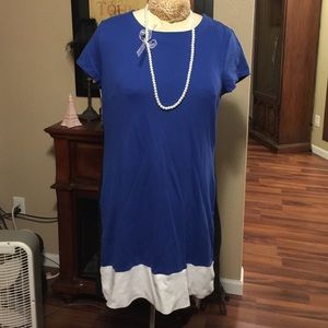 Lovely color-block dress