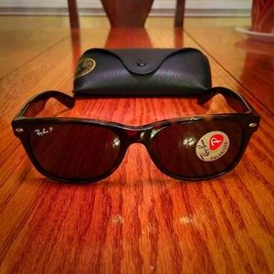 NEW! Tortoise Ray-Ban Polarized Wayfarer