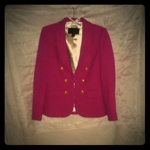 J. Crew Collection-Fuchsia Blazer