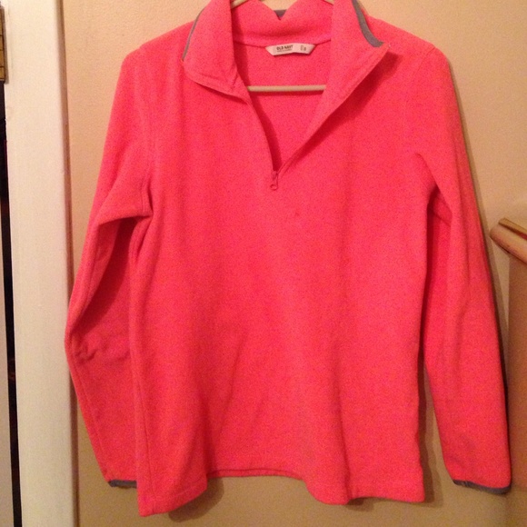 Fluorescent Pink Fleece