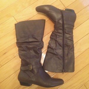 Chocolate Brown Riding Boots