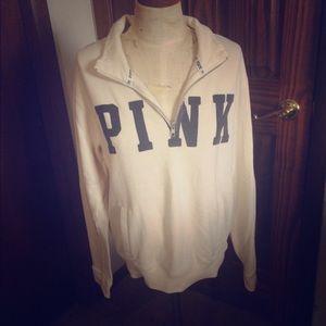 VS PINK half zip