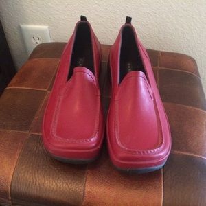 Bandolino Rain Moccasins (Red)