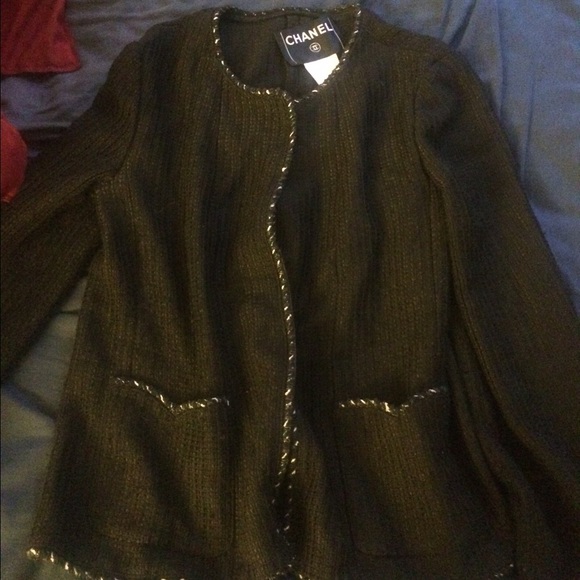 Black Chanel jacket