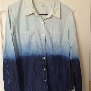 Ombre button up