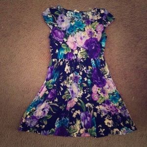 One Clothing Mini Floral Dress