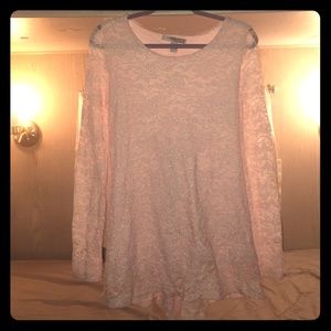 Forever 21 long sleeve lace dress