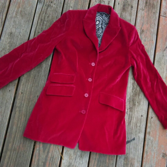 Supply & Demand Jackets & Blazers - Velvet, 3/4 Length Coat by Supply & Demand