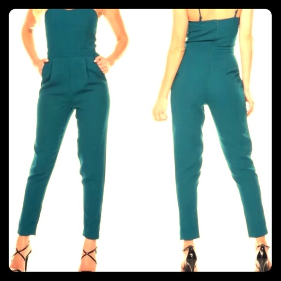 Teal Jumpsuit
