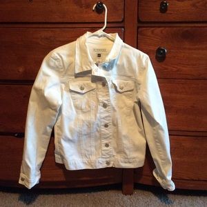 White Jean jacket