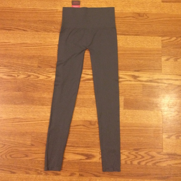 Grey Yummie Tummie Leggings S/M New With Tags