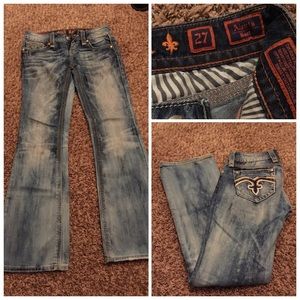 Size 27R Rock Revival Jeans