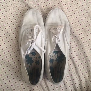 White shoes, women's size 10