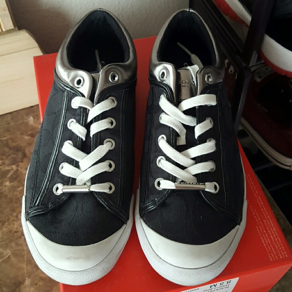Coach Shoes Black worn once