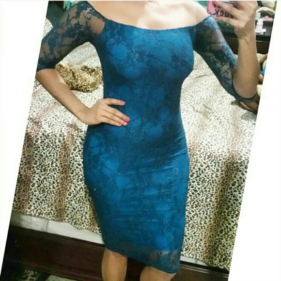 FINAL PRICE Lace midi dress