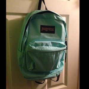 Teal JanSport backpack