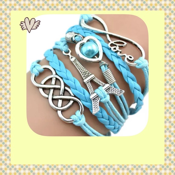 Jewelry - Braided Rope Charm Bracelet NEW💛