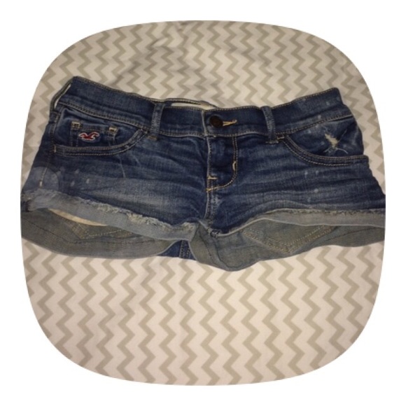Hollister jean shorts