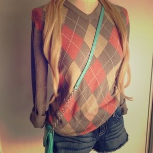 Banana Republic Cotton Cashmere Boyfriend Sweater