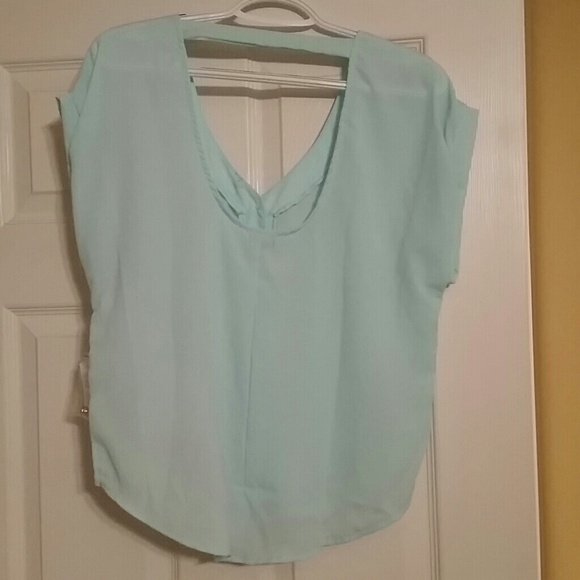 Mint blouse - Picture 2 of 2