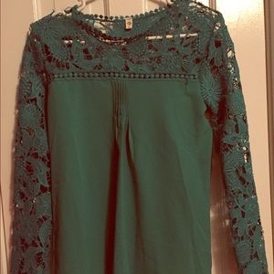 Emerald Green Top