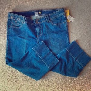 Lane Bryant Dark Denim Capris