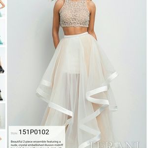 Terani 2 Piece Prom Dress