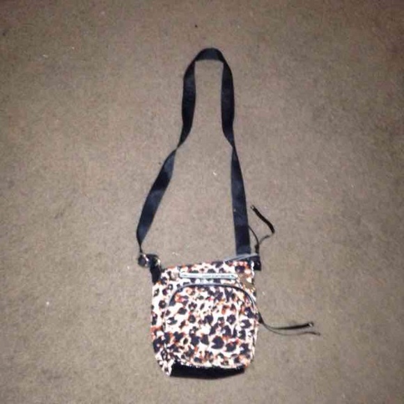 Betsey Johnson Leopard Print Crossbody