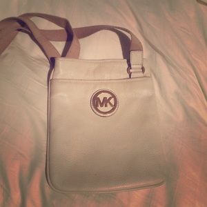 Michael Kors Cream Crossbody Purse