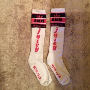Juicy Couture tube socks