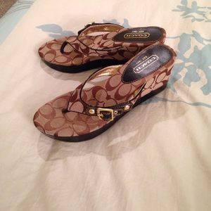Coach sandals