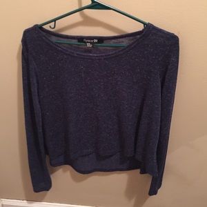 Blue Hi Low Sweater SOLD