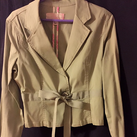 Green blazer. Size large